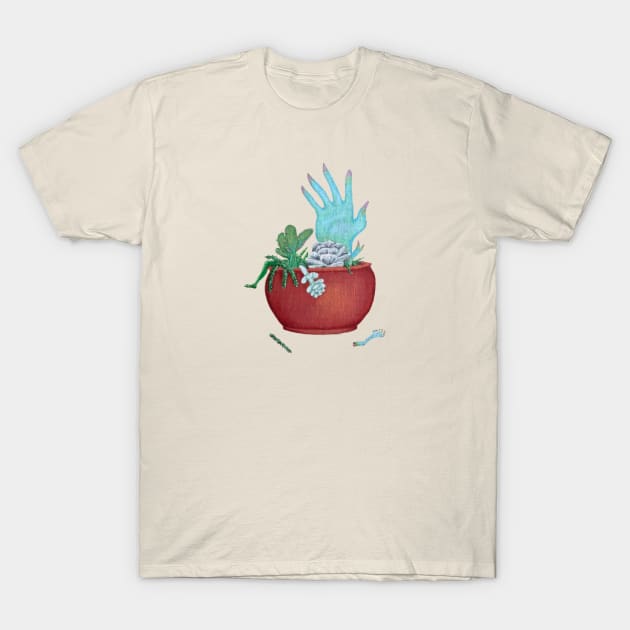 Surreal Succulents T-Shirt by GabriellaJulietaArt